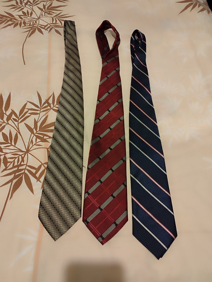 Çok Renkli Klasik Erkek Kravatları - Görsel 2