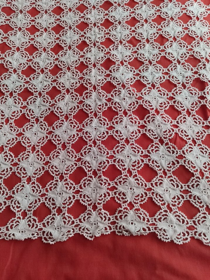 Beyaz El Örgüsü Dantel Takımı - Görsel 5
