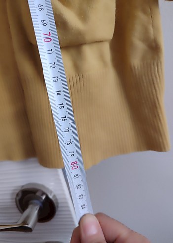 Bej Midi Kadın Hırka Uzun Kollu - Görsel 9