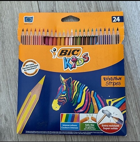 BİC KİDS kursun kalem boyama seti
