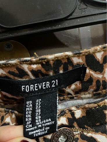 Forever 21 #şort #leopar