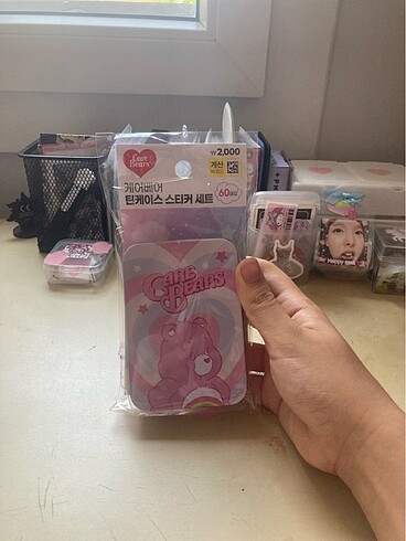 Care bearslı kutu