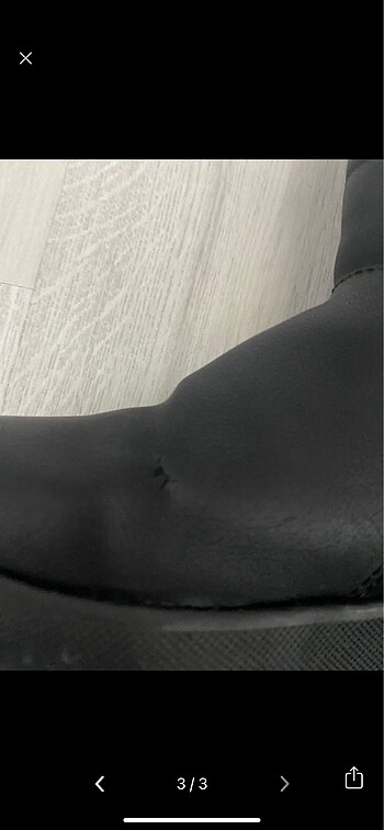 37 Beden Ürün çok az giyildi sadece son fotoğrafta olan bi bir sorunu var