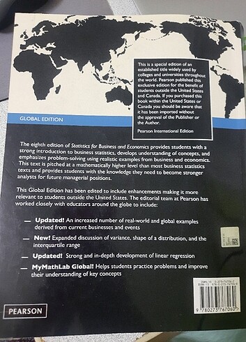Statistics for Business and Economics