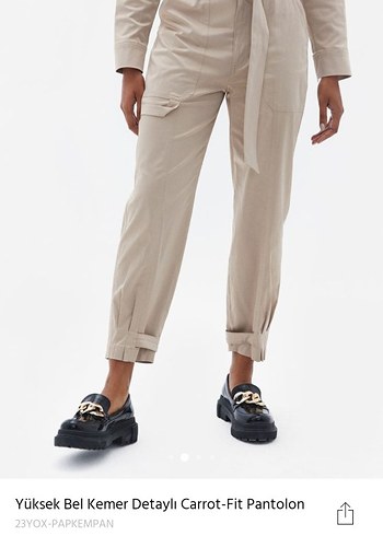OXXO marka yüksek bel carrot fit pantolon - Görsel 2