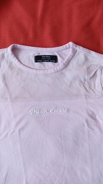 Bershka pembe crop