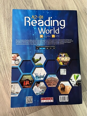 Reading book a2-b1