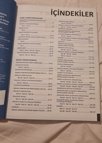  Beden Organik Kimya Konu Özetli Soru Bankası