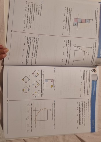 Deneme Deposu Analitik Geometri Konu Denemeleri