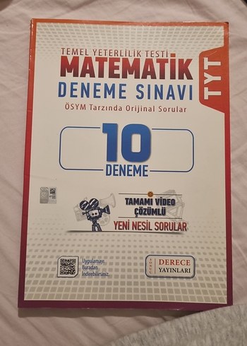 DERECE YAYINLARITYT Matematik Deneme Sınavı - 10'lu Set