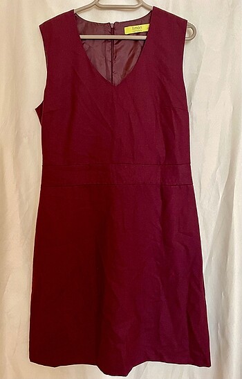 Bordo elbise