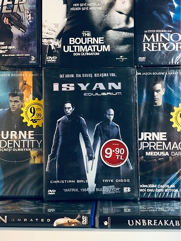 İsyan - Equilibrium DVD Film [SIFIR]