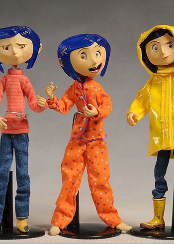 NECA Coraline / Koralin Figür - [Turuncu Çizgili Kazak] - Görsel 7