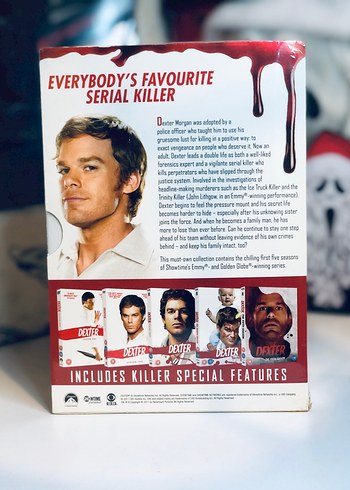 Dexter 1-5 Sezon DVD Koleksiyon Seti - Görsel 4