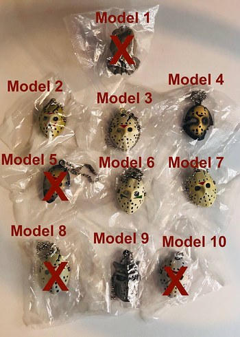 Jason Maske Anahtarlık - 13. Cuma - Görsel 2