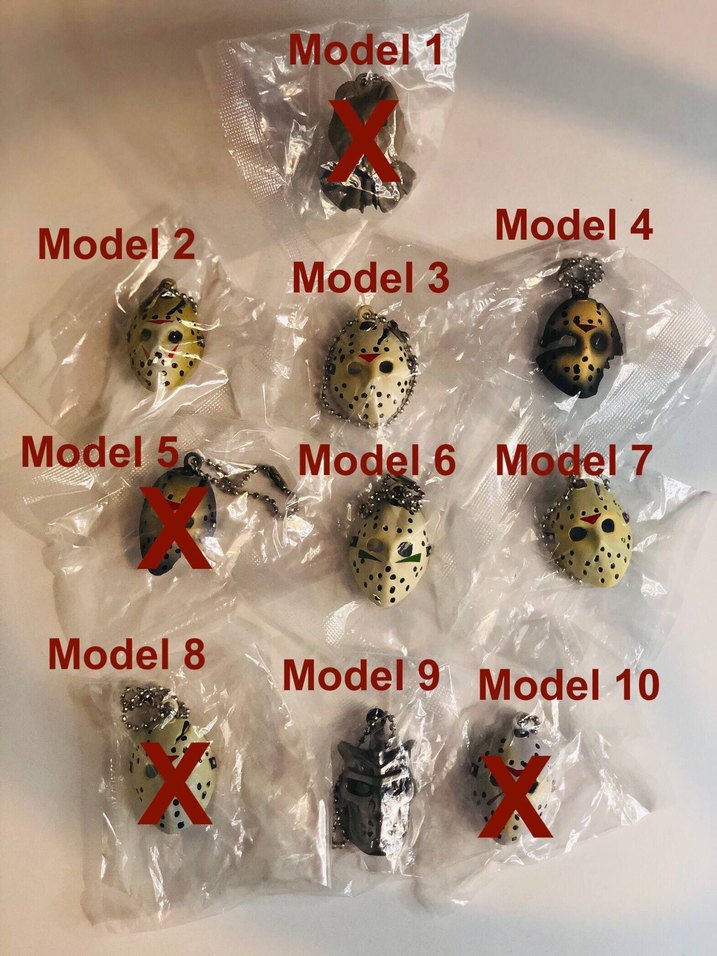 Jason Maske Anahtarlık - 13. Cuma - Görsel 2