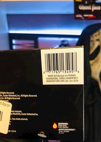 Ghost Face - Scream / Çığlık Gökkuşağı Maske [Fun World] - Görsel 5