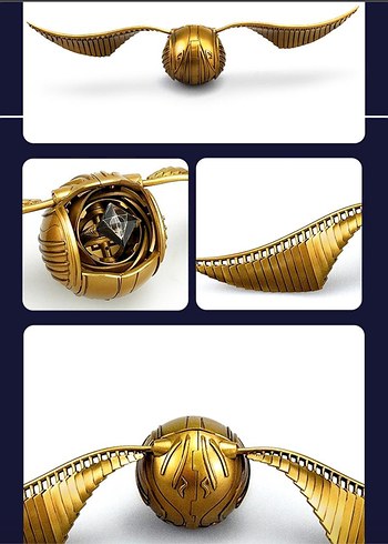 Golden Snitch & Diriltme Taşı - Harry Potter - Görsel 11