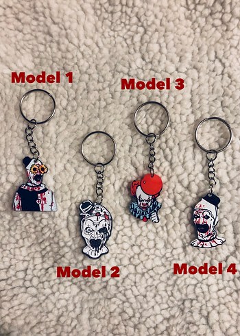 Art & Pennywise Anahtarlık Seti [Terrifier - It] - Görsel 2