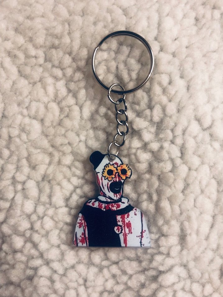 Art & Pennywise Anahtarlık Seti [Terrifier - It] - Görsel 3