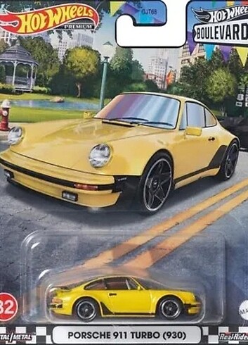 HOT WHEELS PREMIUM PORSCHE 911 TURBO 930 BOULEVARD