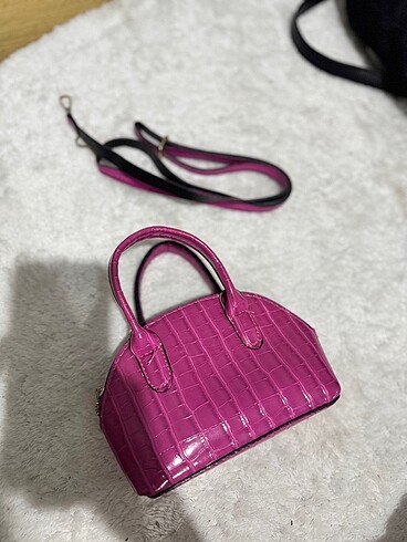 PEMBE MİNİ ÇANTA