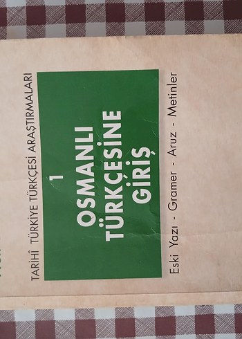 Osmanlı Türkçesine Giriş Kitabı