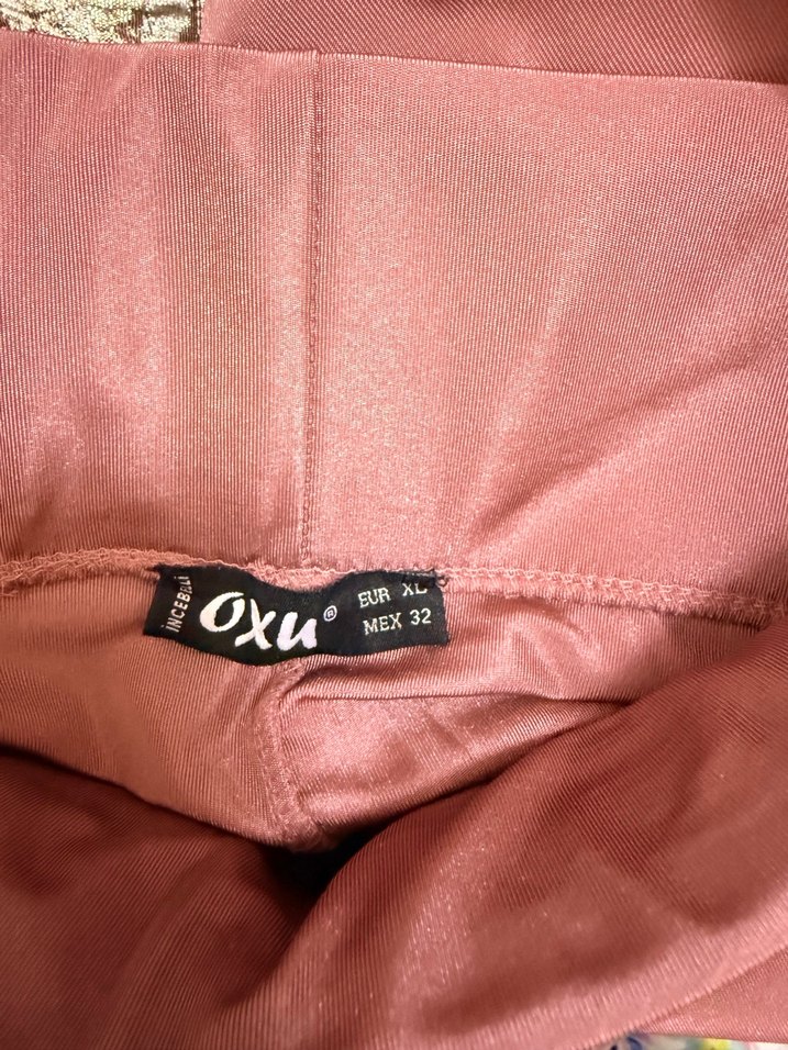 Pembe Midi Kadın Tayt - Görsel 3