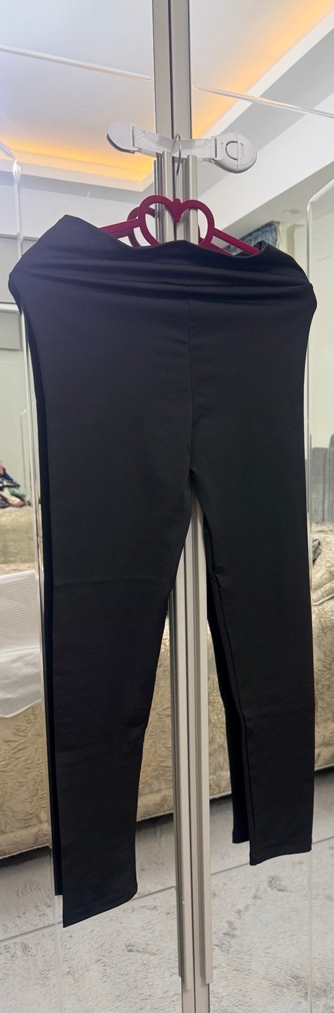 Siyah Uzun Spor Tayt - Görsel 2