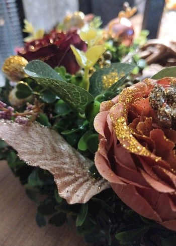 Çiçekli Kapı Çelengi - Görsel 2