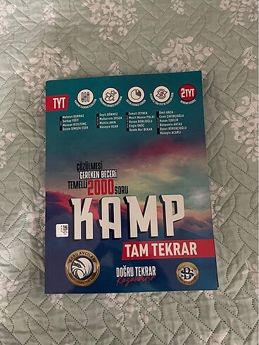 Tyt bilgi sarmalı kamp kitabı
