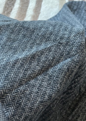 Gri Pilili Midi Hamile Eteği - Görsel 2