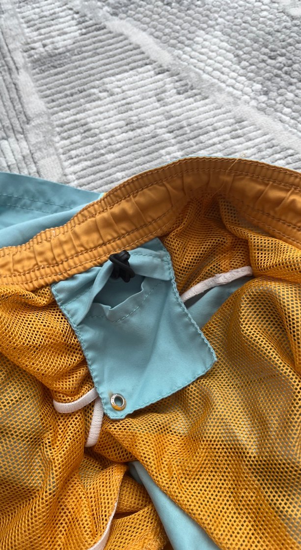 Turkuaz Erkek Midi Yüzme Şortu - Görsel 5