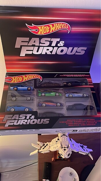  Beden Renk Hot Wheels Fast & Furious 10 Lu Set