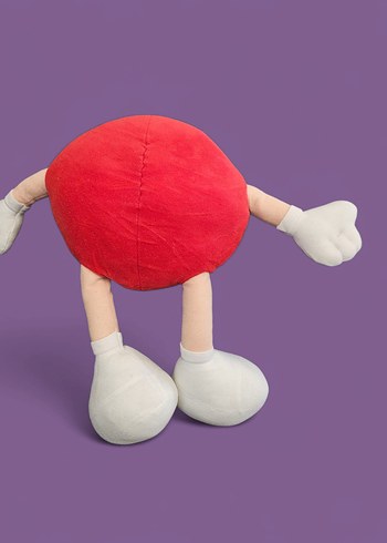 Walt Disney World Kırmızı M&M Peluş Oyuncak