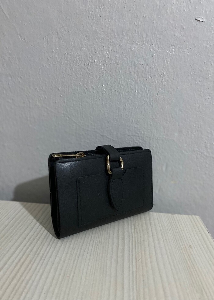 Kadın Siyah Cüzdan - Görsel 4