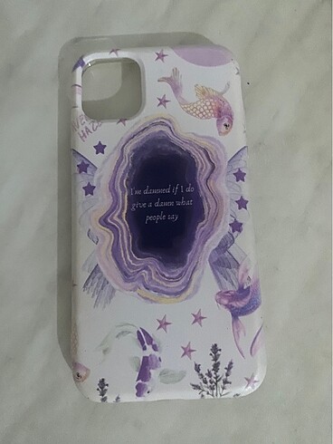 İphone 11 Mor Desenli Kılıf