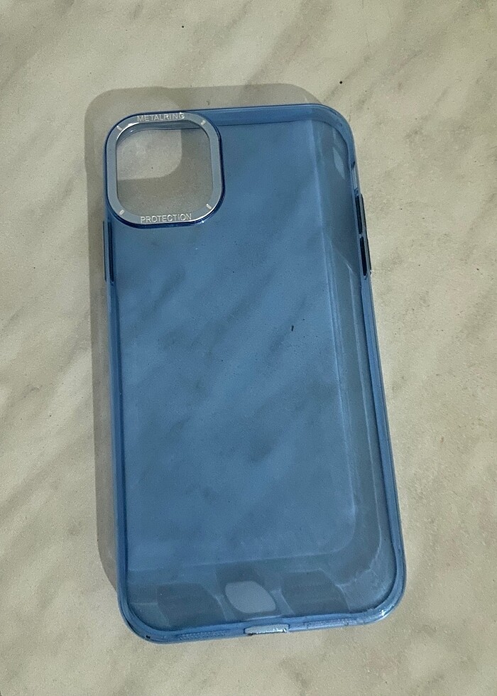 İphone 11 Cam Bebek Mavisi Kılıf - Görsel 2