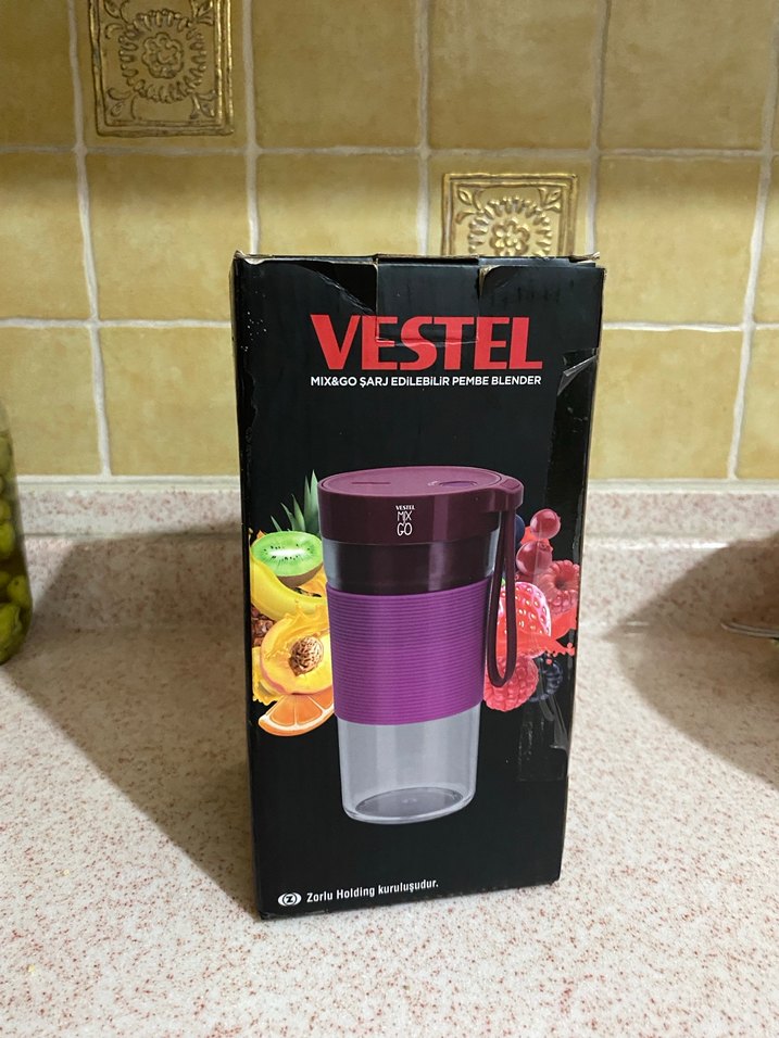 Vestel Mix & Go Şarj Edilebilir Blender - Görsel 3