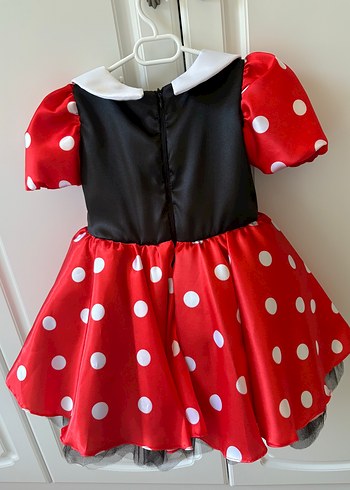 24-36 Ay Beden kırmızı Renk Mickey mouse kız çocuk 3-4 yaş kostüm