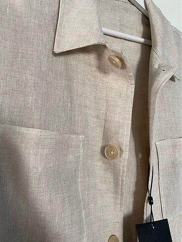 Massimo Dutti Massimo Dutti Keten Gömlek
