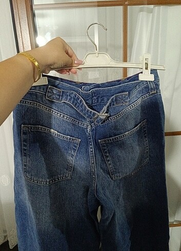 m Beden mavi Renk Baggy pantolon 