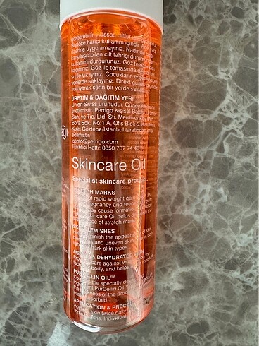  Beden Çatlak yağı (bio oil)