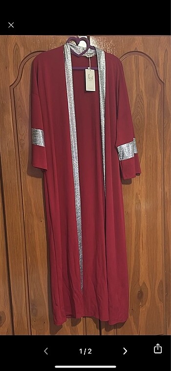 Etiketli Abaya