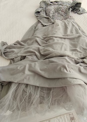 Bir kez giyilmis Belinay marka abiye elbise - Görsel 8