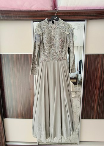 Bir kez giyilmis Belinay marka abiye elbise - Görsel 3