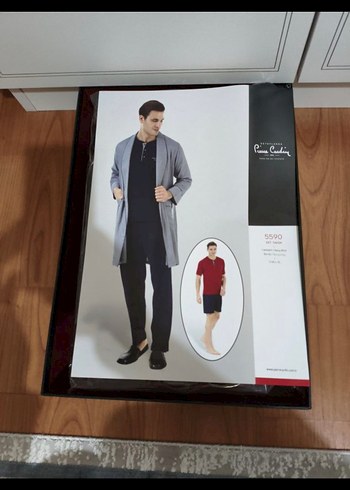 m Beden Pierre Cardin 5 li uzun kol kısa kol ve robdosambir pijama seti