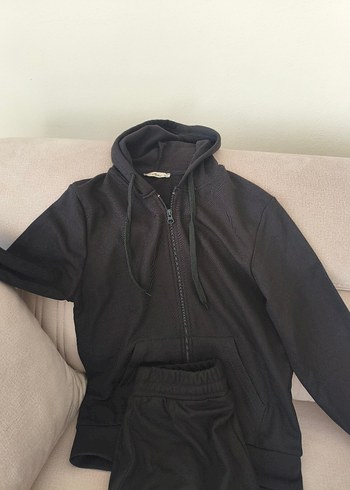 Erkek Siyah esofman takimi - Görsel 3