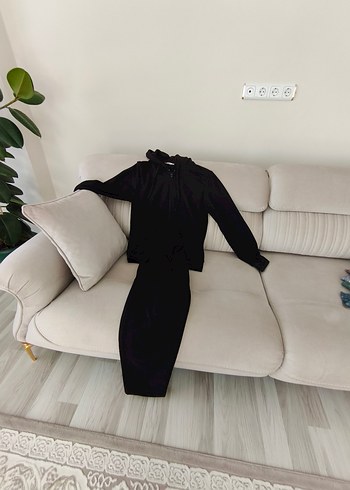 Erkek Siyah esofman takimi - Görsel 4