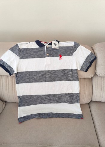 yeni etiketli US polo erkek tsort - Görsel 5